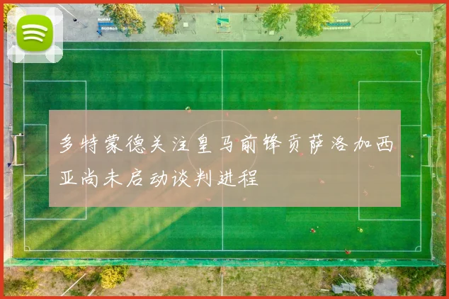多特蒙德关注皇马前锋贡萨洛加西亚尚未启动谈判进程